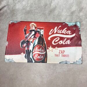 Fallout Nuka Cola Ultra Pro Foil Playmat Pin Up Girl Card Gaming Accessory